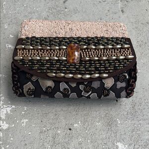 Mary Frances beaded Clutch